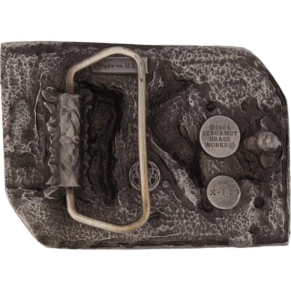 Palo de portero de jugador de hockey sobre hielo Puck League NHL 2 regalo años 80 hebilla de cinturón vintage Foto 2 de 4