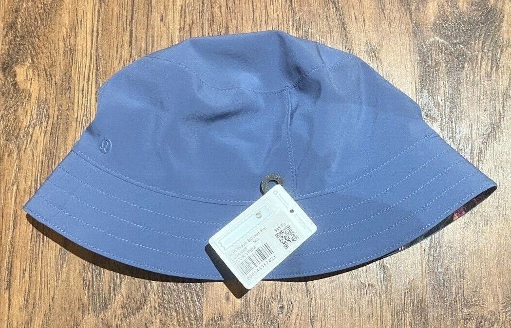 NEW Lululemon Both Ways Bucket Hat Water Drop/Veiled Floral  display picture 2