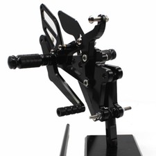 Fit Yamaha YZF R6 2003-2005 FXCNC Rearsets Footpegs Footpegs Pedals Peg Black US