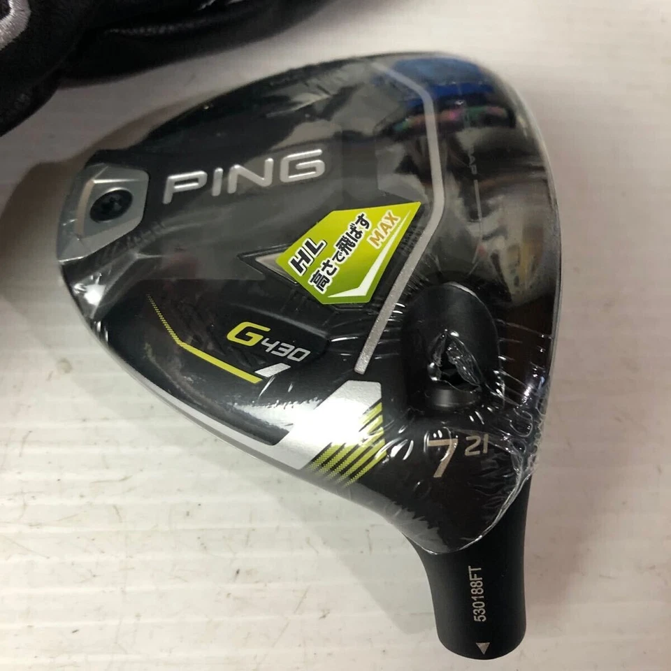 Ping G430 HL MAX 7W 21.0 21 Deg Fairway Wood Head with Cover Right Handed +NEW+ - Image 3 of 4