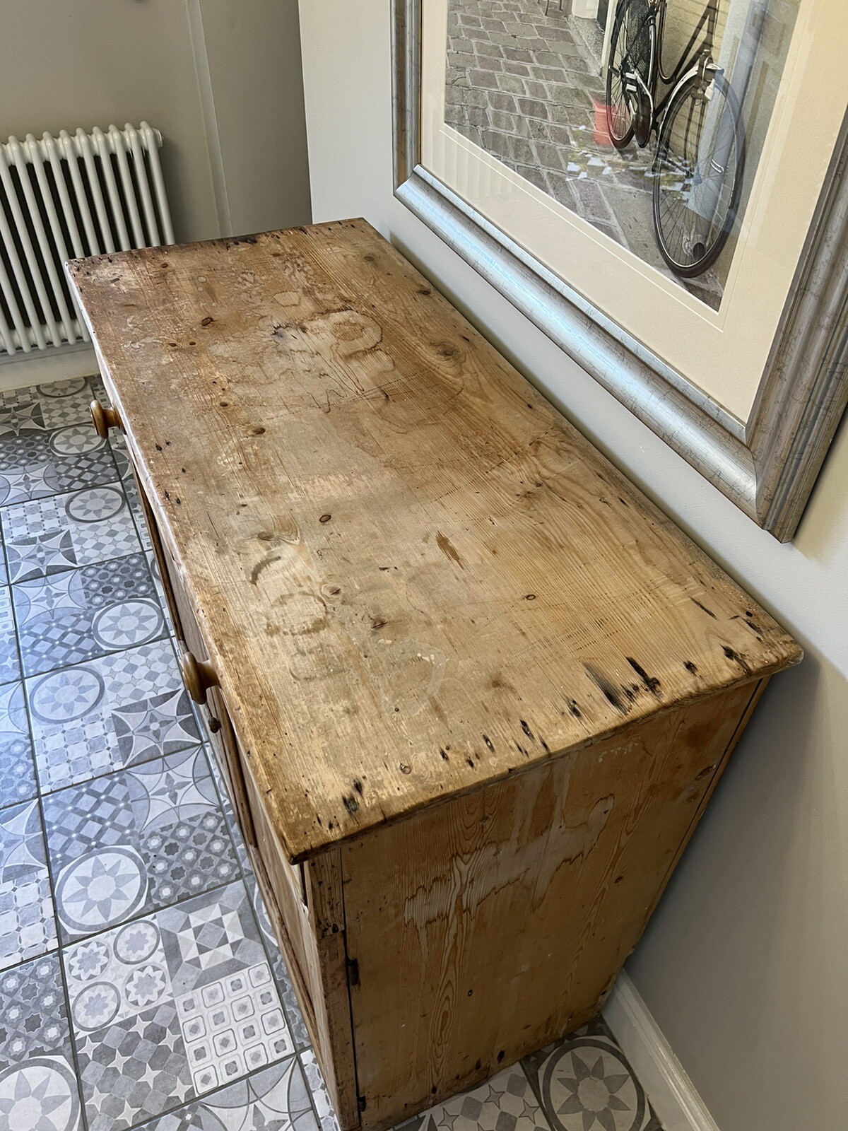 Antique Pine Cupboard eBay