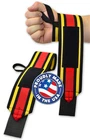 Titan Signature Gold Series Powerlifting Wrist Wraps IPF and USPA Approved