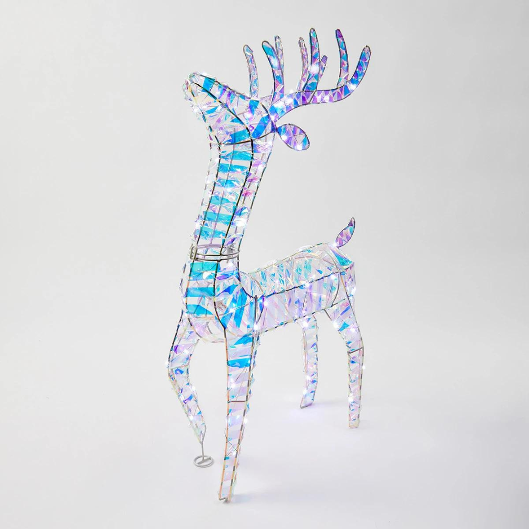 76cm LED Reindeer Christmas Lights Xmas Light Up Outdoor Reindeer