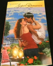 Finding Mr. Right by Helen Brenna (2008, Paperback) HARLEQUIN SUPER ROMANCE