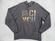 Cinch Sweatshirt Mens Large Hooded Hoodie Sweater Embroidered Logo Athleisure