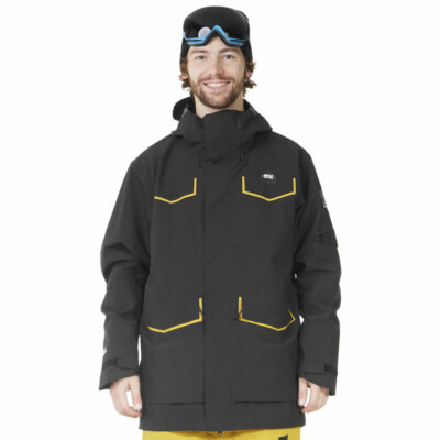 Picture Troop Jacket Herren-Skijacke Snowboardjacke Winter Jacke 20K Schwarz