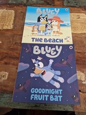 Bluey Books X 2 The Beach. The Fruit Bat