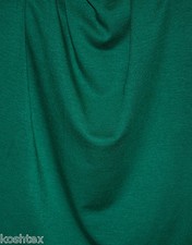 Emerald Green Micro Modal Spandex Fabric 4 Way Stretch Jersey Knit by Yard