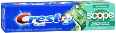 Crest + Scope Complete Whitening Toothpaste Minty Fresh 5.4 oz