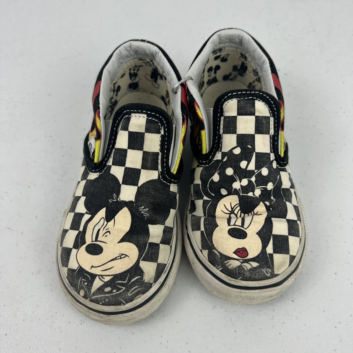 Disney - ゆず茶 ミッキーパン スーベニア 2個 Vans X Toddler Disney Mickey & Minnie Mouse Classic Slip-On