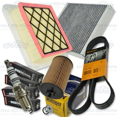 Inspektionskit Filter Satz Paket XXL (AK) OPEL MERIVA B 1,4 120/140PS bis Mj.11