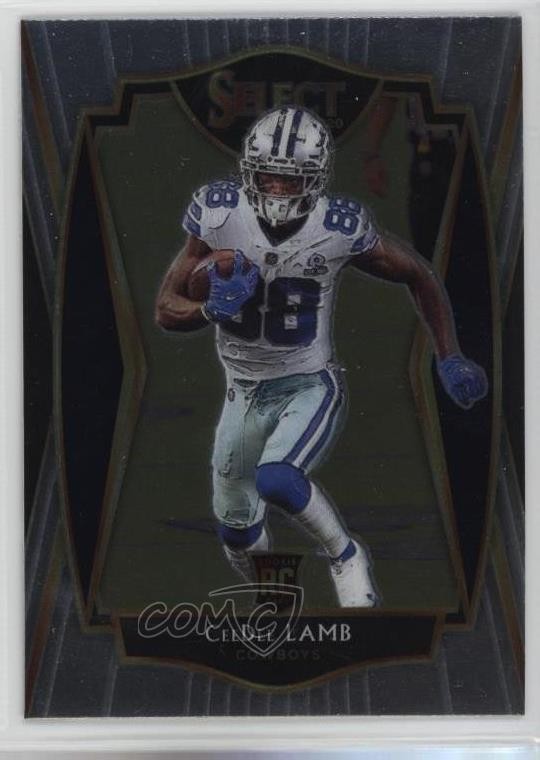 2020 Panini Select Premier Level CeeDee Lamb #157 Rookie RC 0d1a