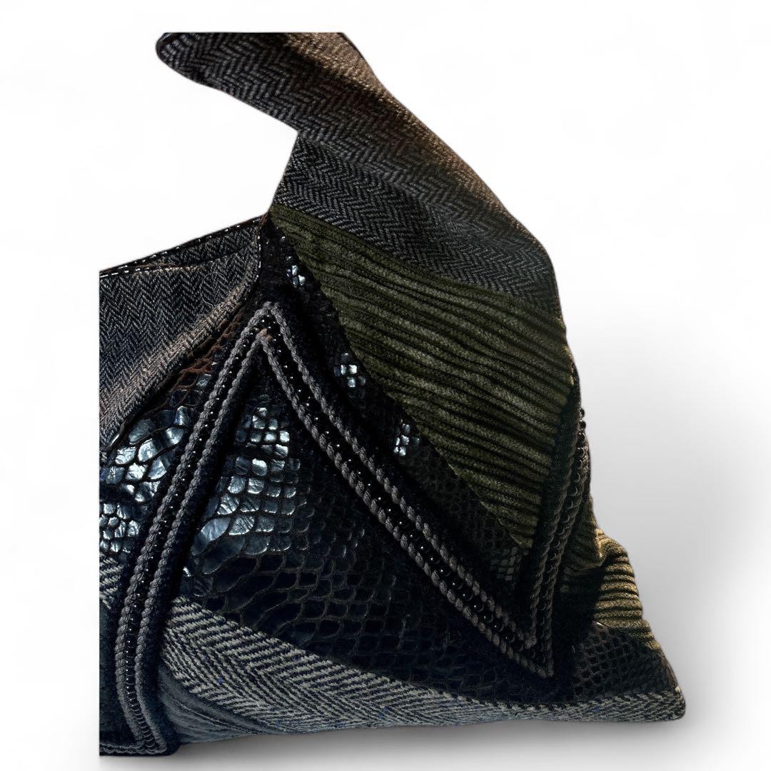Jamin Puech Gray Patchwork Shoulder Hobo Bag 3D D… - image 16