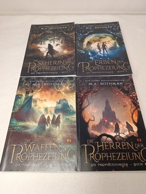 M.A. Rothman Die Prophezeiungen Band 1-4 komplett Fantasy Buchreihe
