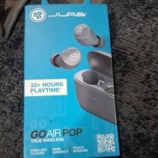 JLab EBGAIRPOPRSLT124 GO Air POP True Wireless In-Ear Headphones - Slate