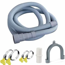 10ft Washing Machine Drain Hose Extension Kit for LG GE Samsung