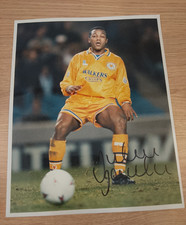 Superb Hand Signed Julian Joachim Leicester City 1996 10x8" Press Photo
