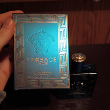 Versace Eros Eau de Parfum Natural Spray 3.4 fl oz Regular Size Spray