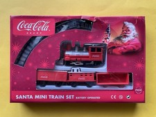 COCA COLA Eisenbahn SANTA Mini TRAIN Set OVP Play LOK Truck ZUG ice rc COKE 4010