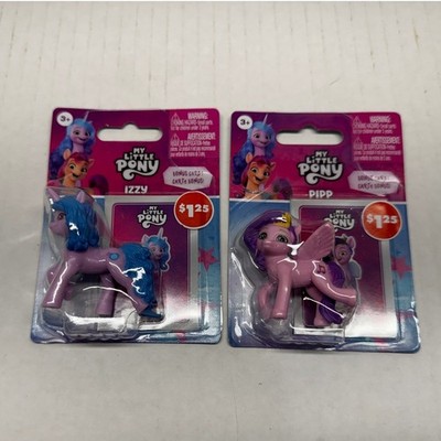 My Little Pony G5 Izzy Moonbow Pipp Petals Mini Figure 2 Pack with Bonus Cards
