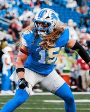 Grant Stuard Action Detroit Lions 8x10 NFL Football Photo