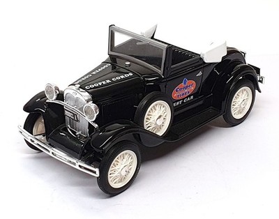 Spec-Cast 1/25 Scale 1509 - Ford Model A Coin Bank Cooper Tires - Black