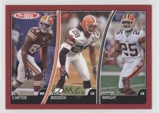2007 Topps Total Red Tim Carter Leigh Bodden Kenny Wright #22 0c0