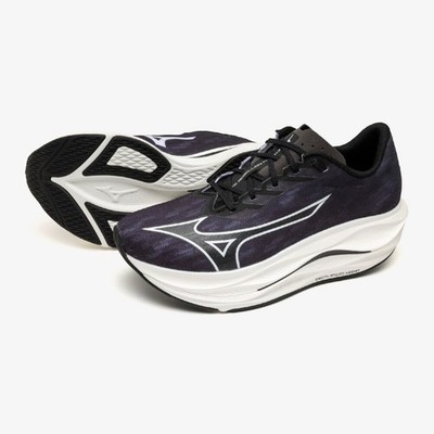 MIZUNO Wave Rebellion Flash 3 WIDE J1GC2537 01 Neon Red Black