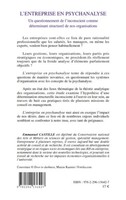 Emmanuel Castille | L'entreprise En Psychanalyse | Taschenbuch | FranzöSisch