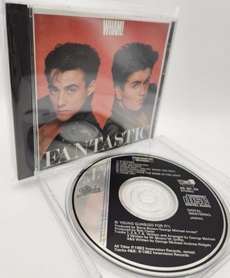 WHAM! Fantástico Japón 1ª Edición Raro Vintage CD 35 8P-34 George Michael 1983 - Imagen 1 de 4