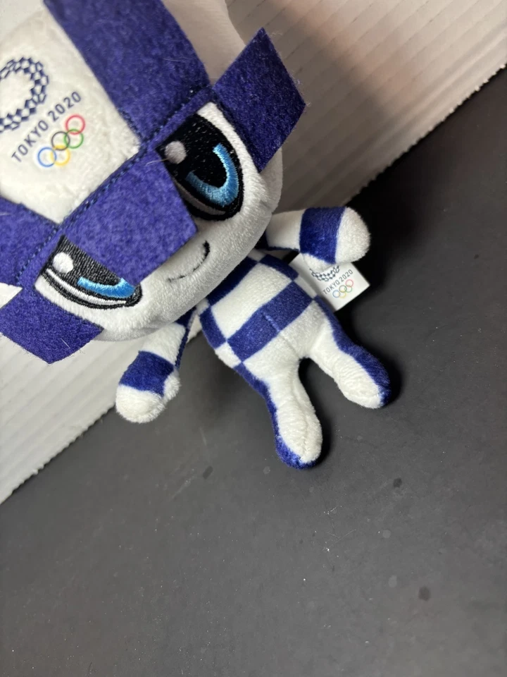 Sega Tokyo 2020 Olympics Miraitowa Mascot Small Plush Keychain - Image 4 of 4
