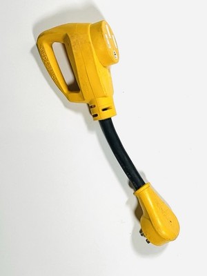 CAMCO Power Grip 15 Amp Male to 30 Amp Female Dogbone Adapter 3 prong 15-30-RV
