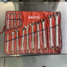 Proto Professional 15 Piece SAE Combination Wrench Set  1  1/4 - 5/16 Complete 