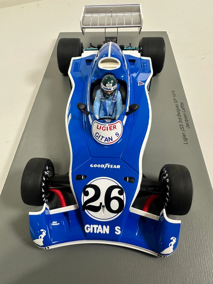 Spark F1 Ligier JS5 n°26 GP Belgique J. Laffite 1976 1/18 18S711 0925 - Photo 4/4