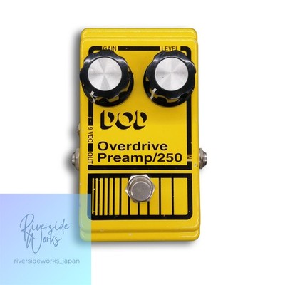 DOD Overdrive Preamp/250 Guitar Effects Pedal Used JP