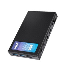 Mini PC Quieter 4C, N100 16GB RAM 512GB M.2 SSD Mini Computers, Fanless Micro...