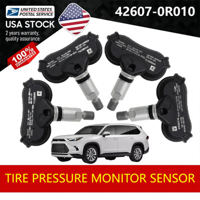 For Toyota Highlander Tire Pressure Sensor Monitor TPMS Sensor 42607-0R010 4pcs
