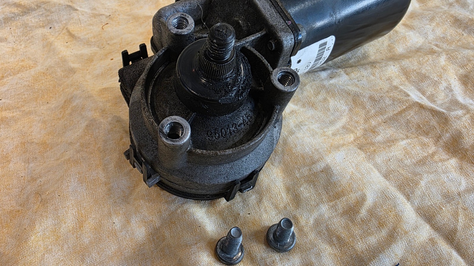 OEM 12V Maserati M156B Working Front Windshield Wiper Motor 91498475 Fits Ghibli