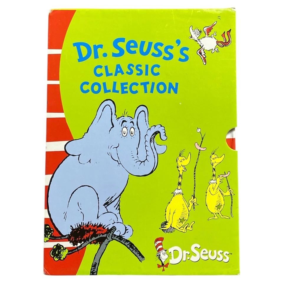 Dr Seuss's 6 Book Box Set Classic Collection Children's Fiction Horton Lorax Lot - Image 3 of 4