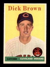 1958 Topps #456 Dick Brown RC NM/NM+ X2705231