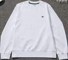 Lacoste Herren Pullover Weiß Feinstrick Rund...