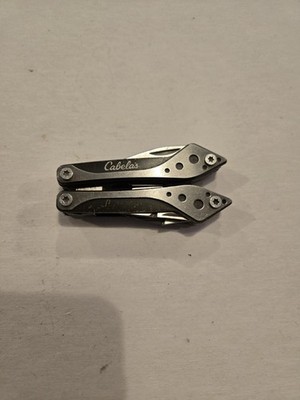 Cabela's Mini Multi-Tool Pliers 7 Tool, Gray