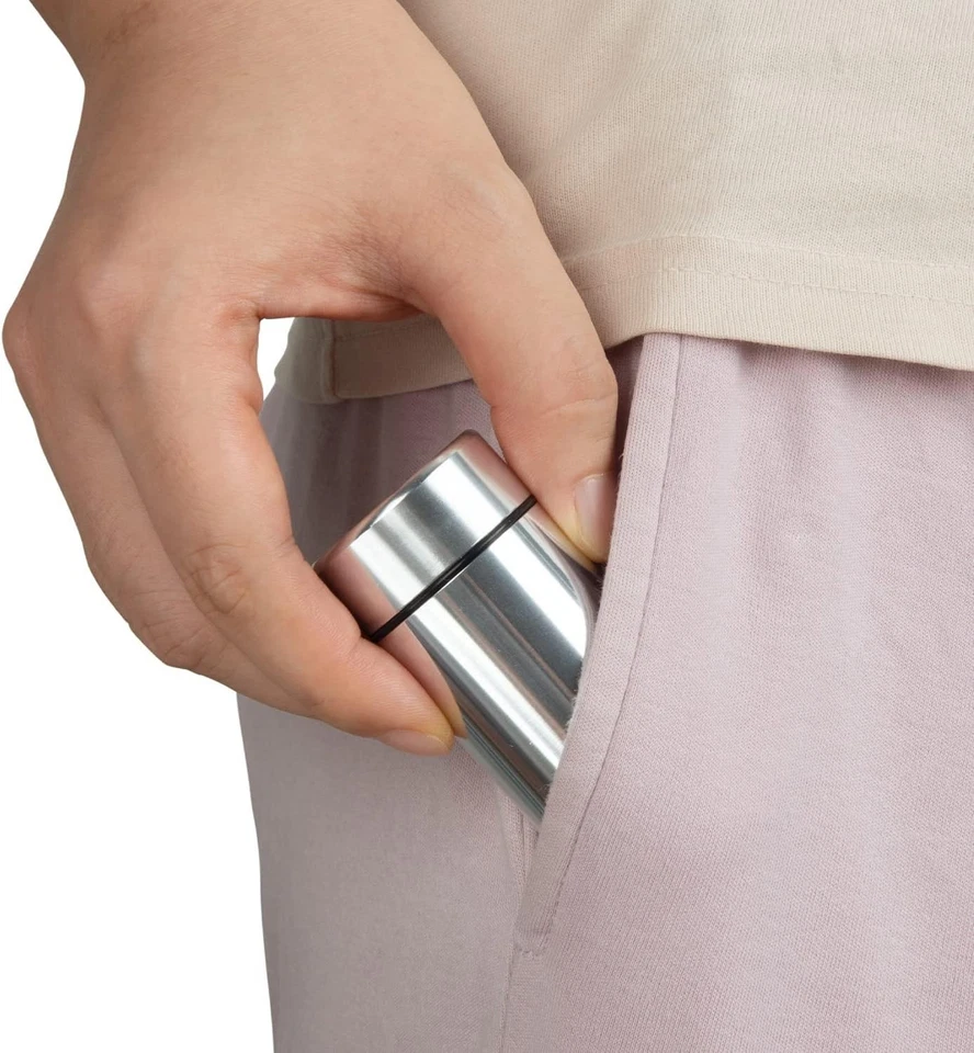 Portable Aluminum Storage Jar 3-Pack,Airtight Smell Proof Container, Metal Water - Image 3 of 4