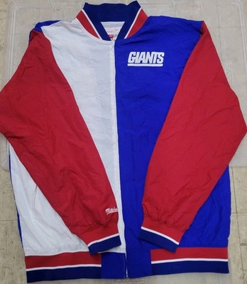 MITCHELL AND NESS NFL New York Giants Superbowl XXI Jacket Size 2XLT MN57PS-GI