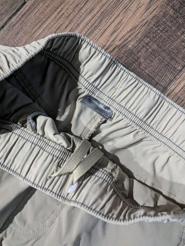 Eddie Bauer Mens Outdoor Canvas Elastic Drawstring Waist Cargo Pants Size Small - Picture 5 of 16