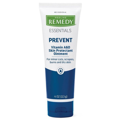 Medline Soothe & Cool Vitamin a and D Skin Protectant Ointment,Unscented,4-Ounce