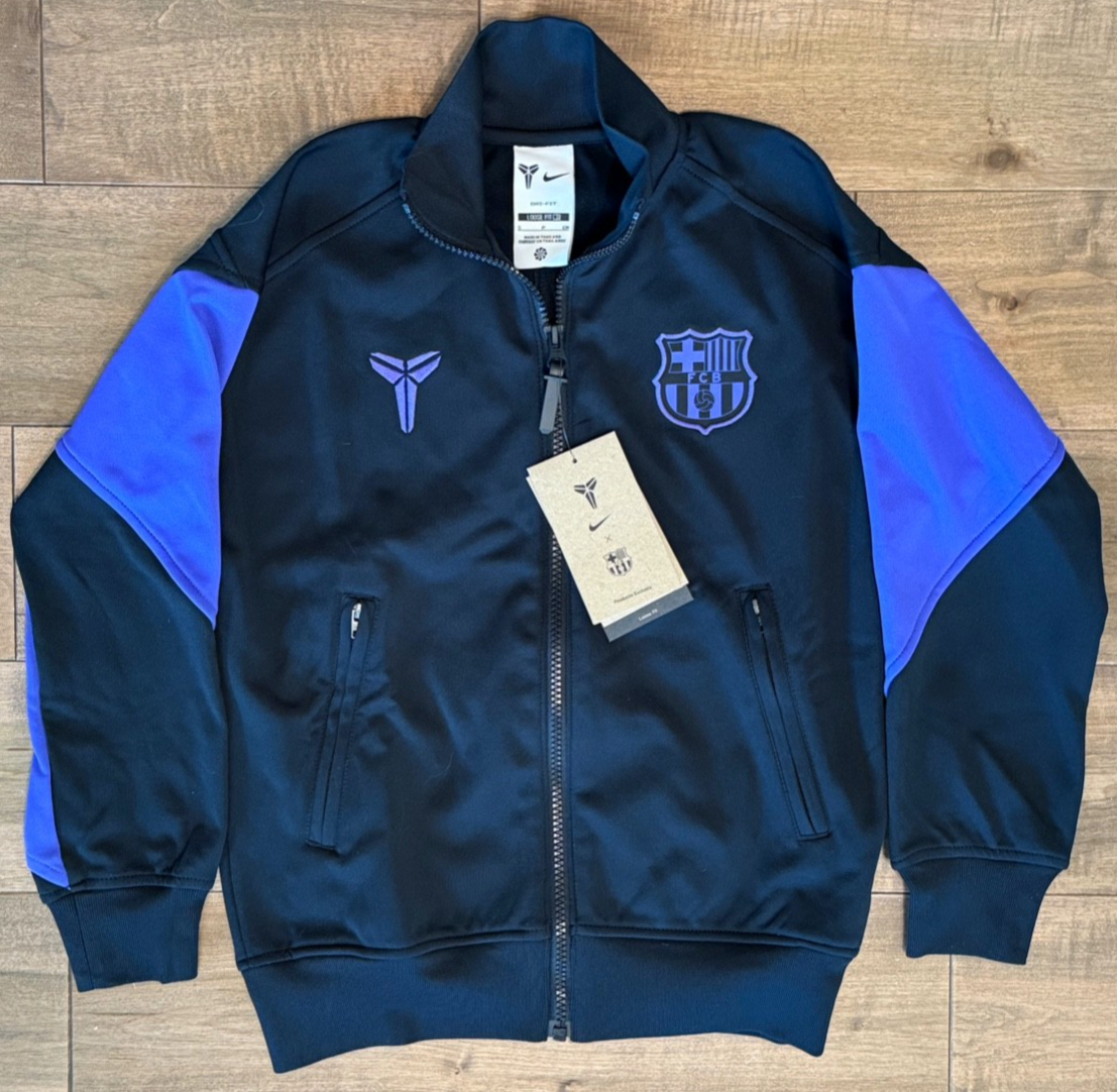 Barcelona x Kobe Bryant Training Jacket Black&Purple 2025/26 Sz