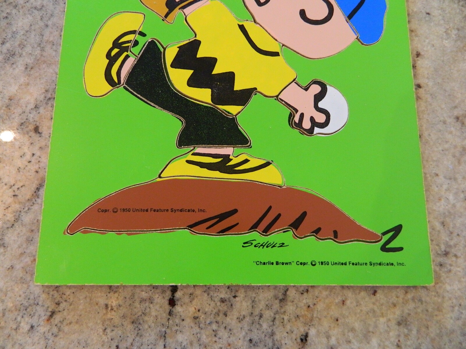 2 Vintage Playskool Peanuts Wooden Puzzles Charlie Brown, Lucy