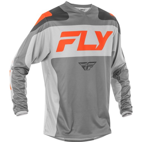 FLY Racing 2025 F-16 Offroad Motocross Jersey Pant Combo Grey/Orange - Picture 3 of 8