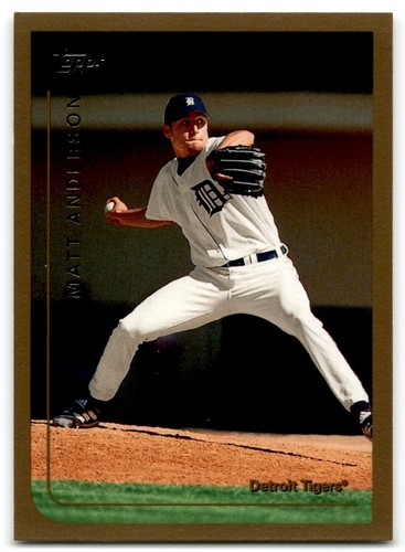 1999 Topps Matt Anderson Detroit Tigers #21 - 第 1/2 張圖片